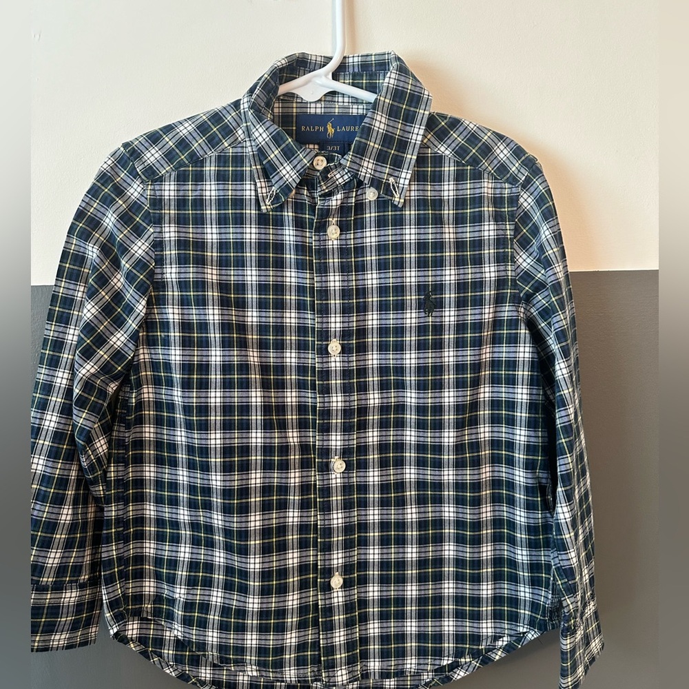Button down polo shirt